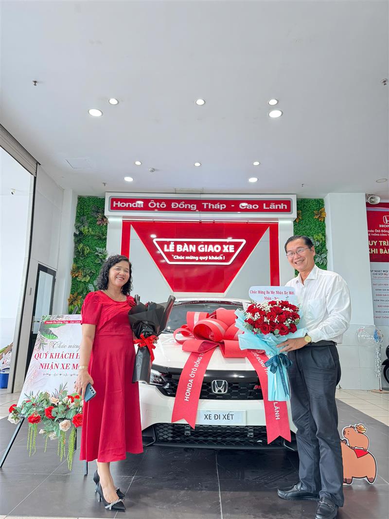 Bàn Giao Honda City RS Trắng về với Gia Đình Thầy Sáu